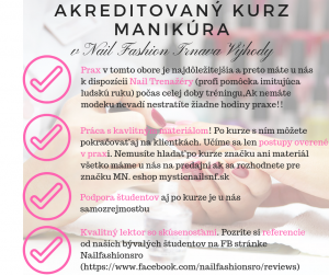Read more about the article Výhody absolvovania Akreditovaného kurzu Manikúra v Nail Fashion Trnava